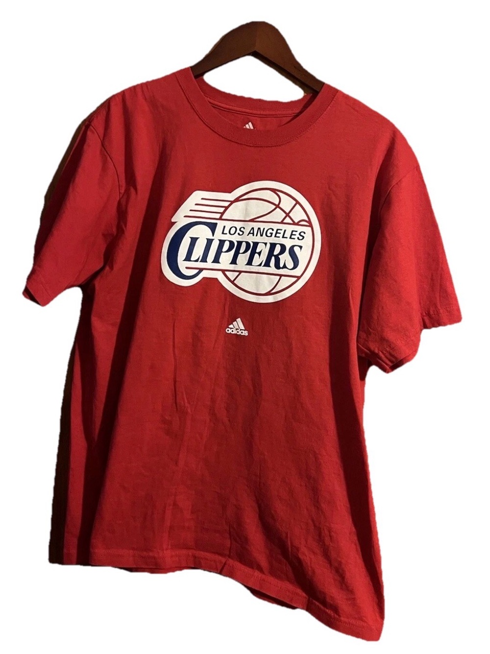 Adidas Los‎ Angeles Clippers Red T-Shirt
